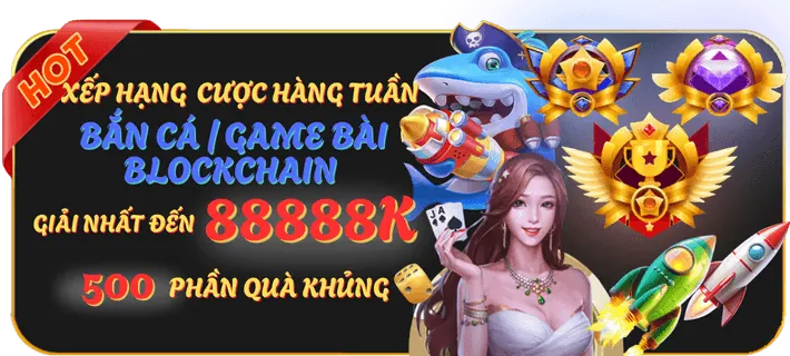 Thưởng nạp lại hàng tuần, thêm tiền vào tài khoản
