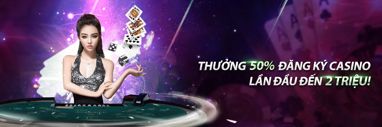Hình ảnh chính của sòng bạc trực tuyến 25win với bàn Baccarat