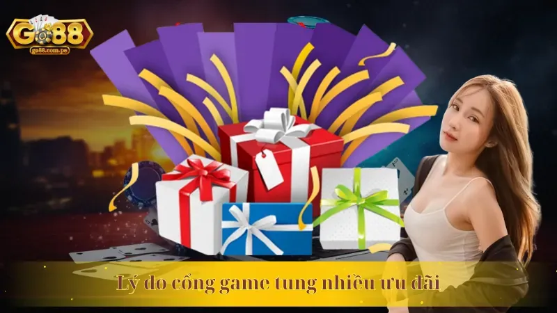 Hình ảnh các đồng tiền vàng và biểu tượng quà tặng, tượng trưng cho các chương trình khuyến mãi hấp dẫn từ 25win